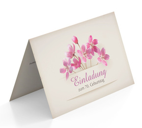 Einladung zum Geburtstag Stilvoll
