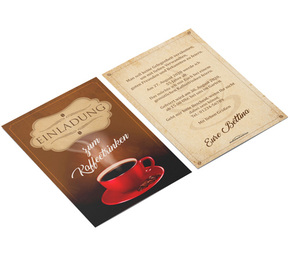 Einladung Geburtstag Kaffee