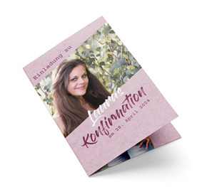 Einladung Konfirmation Freude