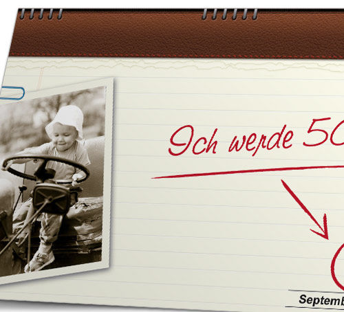Einladung zum runden Geburtstag