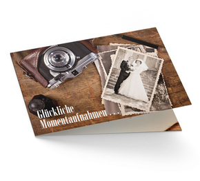 Einladung zur Goldhochzeit Momentaufnahmen