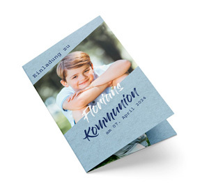 Einladungskarte Kommunion Hoffnung