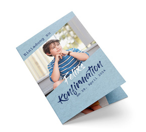 Einladungskarte Konfirmation Hoffnung