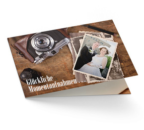 Einladung Silberhochzeit Momentaufnahmen