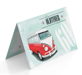 Einladung zum 60. Geburtstag Oldtimer