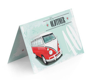 Geburtstagseinladung Oldtimer