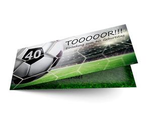 Geburtstag Einladung Fußball