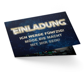 Geburtstagseinladung Spaceship