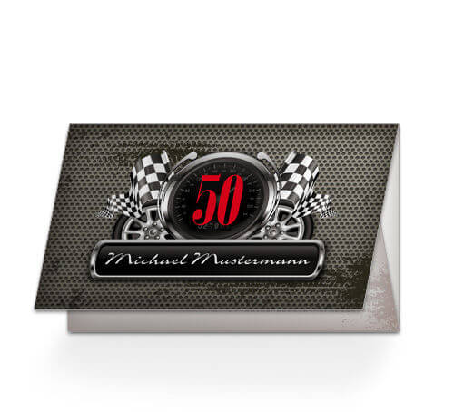 Geburtstagskarte Einladung Grand Prix, für Ihre Party online gestalten