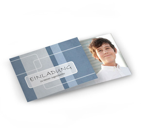 Jugendweihekarte für Jungen