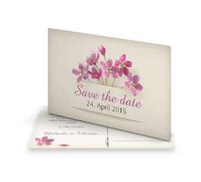 Save The Date Karte Stilvoll
