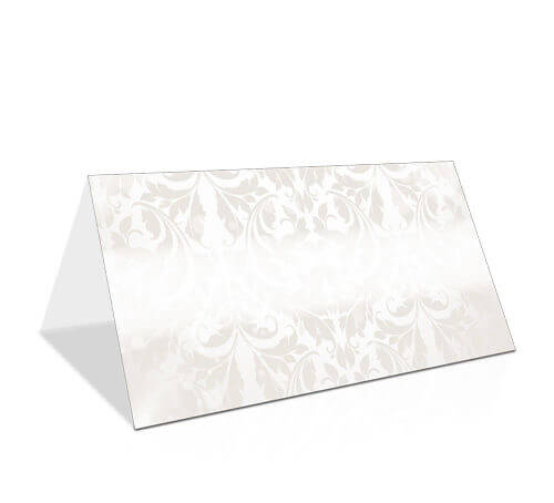 Tischkarte zur Goldenen Hochzeit Vintage