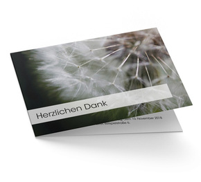 Trauer Danksagung Löwenzahn