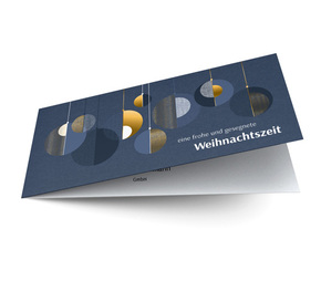 Weihnachtskarte Geschäftlich Postmodern