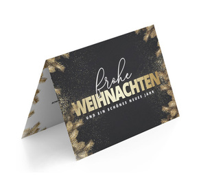Weihnachtskarte Geschäftlich Weihnachtsfunkeln