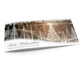 Weihnachtskarte Geschäftlich Weihnachtsglanz
