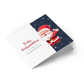 Weihnachtskarte Geschäftlich Weihnachtsgruß